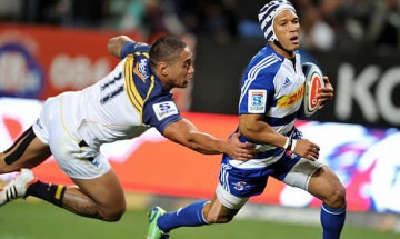 Gio Aplon a inscris primul eseu al echipei Stormers.