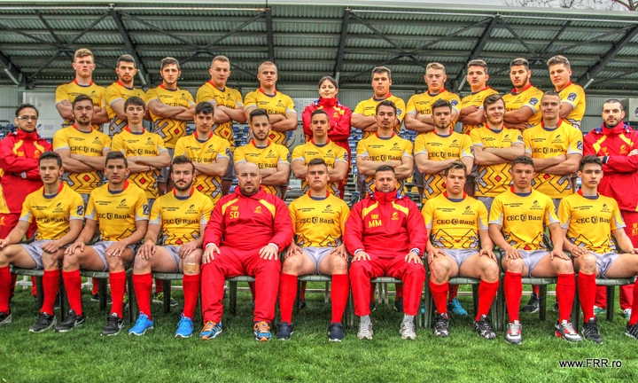 Nationala de U18 a Romaniei a fost invinsa de Georgia U18 cu 49-10 la Campionatul European.