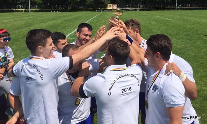 Universitatea Ecologica Bucuresti a castigat Campionatul National Universitar de Rugby 7.