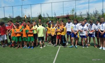 "Trofeul Decathlon" Cluj la rugby non contact a fost castigat de Scoala Gimnaziala Buza.