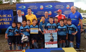 Campia Turzii a gazduit sambata, al patrulea turneu regional de mini-rugby.