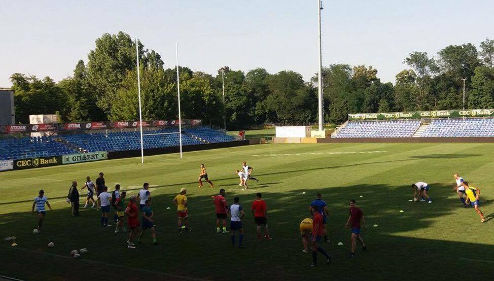 Echipa nationala de U18 se pregateste pentru participarea la un turneu in Georgia.