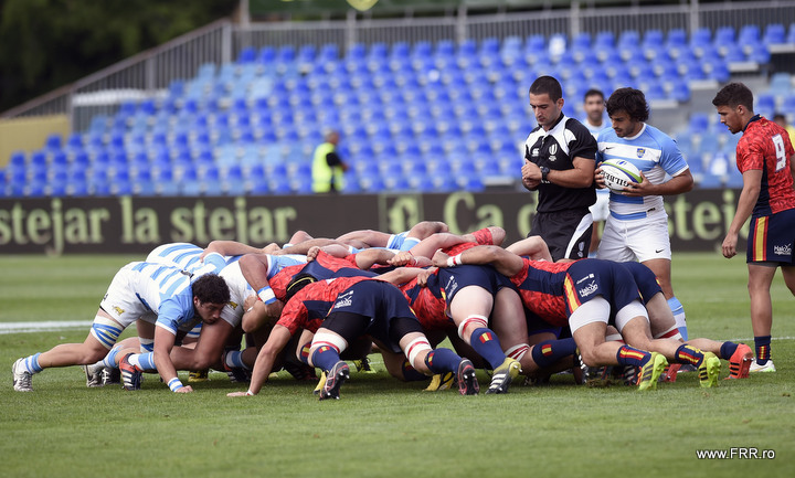 Bonus ofensiv pentru Argentina XV in fata Spaniei.