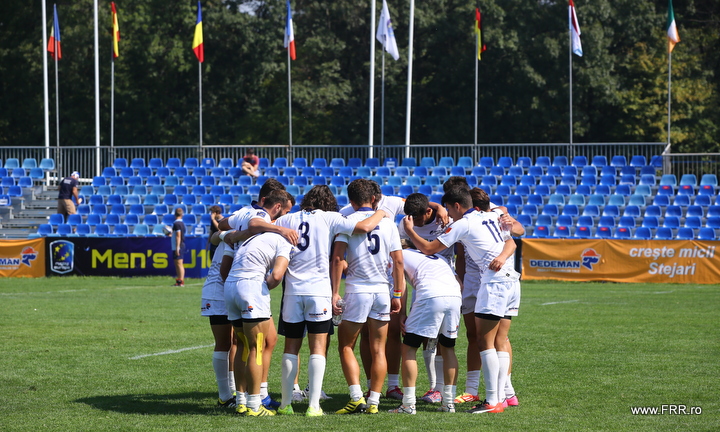 Romania pe pozitia a saptea la Campionatul European U18 Sevens.