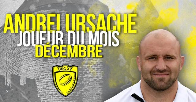 Jucatorul lunii decembrie la Carcassonne, pilierul Andrei Ursache: “Obiectivul echipei este acela de a prinde play-off-ul".
