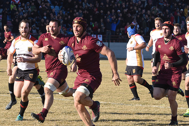 Georgia ramane in fruntea clasamentului Rugby Europe Championship