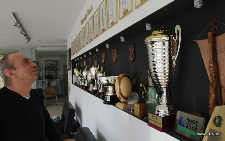 Gheorghe Dragomirescu a ramas in continuare apropiat de rugbyul romanesc.