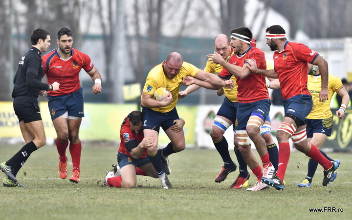Mihaita Lazar a fost printre cei mai buni Stejari in meciul cu Spania.