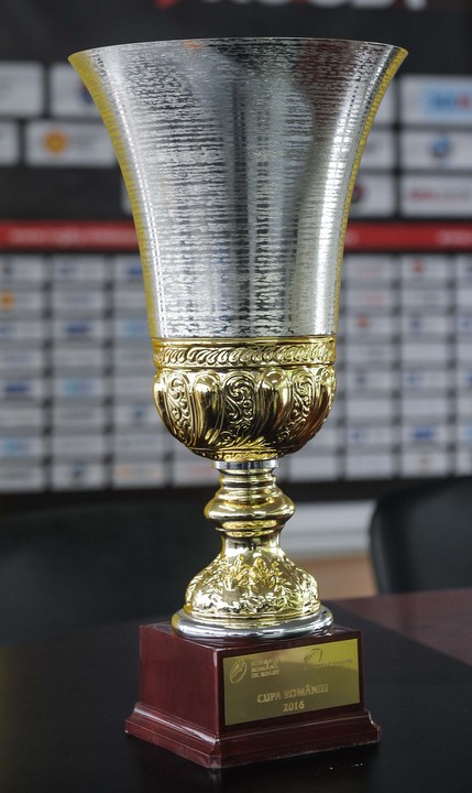 Cupa Romaniei a fost prezentata in cadrul unei conferinte de presa.