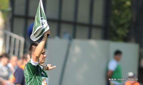 Arbitrul Ionut Bodea.