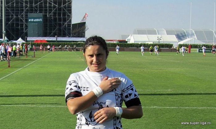 Oxana Bunici-una dintre explicatiile revelatiei acestui sezon in rugbyul feminin, CS Agronomia.