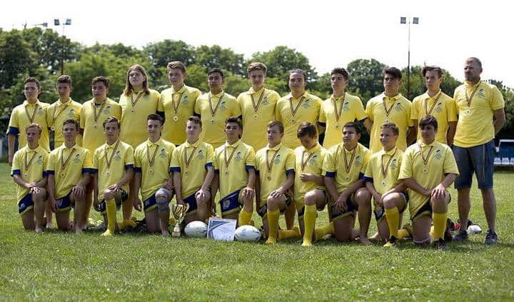 CSS Unirea Iasi, campioana la categoria de varsta U15 Foto: unireaclaprugbyjunior Iasi